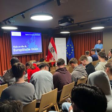 Foto im Lehrsaal