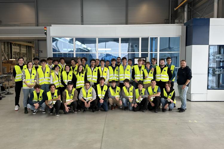 Besuch bei Trumpf 1