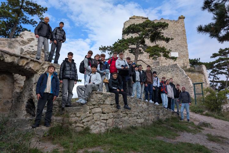 Gruppenfoto der Klasse 1AHGT