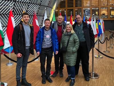 Gruppenfoto im Europäischen Rat