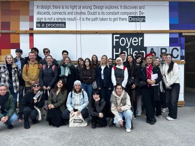 Aufbaulehrgang und Kolleg Innenarchitektur - Gruppenbild