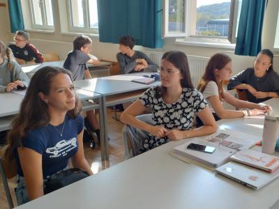 Schülerinnen Erasmus